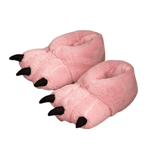 Chausson Ours "Patte D'Ours Rose"
