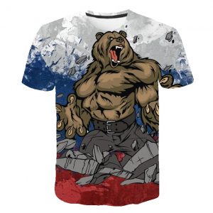 T Shirt Ours Polaire