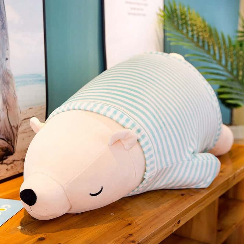 Ours En Peluche Blanc – Image 3