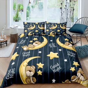 Housse De Couette Ours Magique - Modèle Au Choix