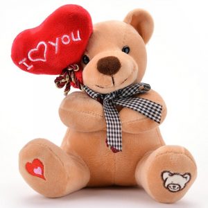 Ours En Peluche Coeur I Love You 30 Cm