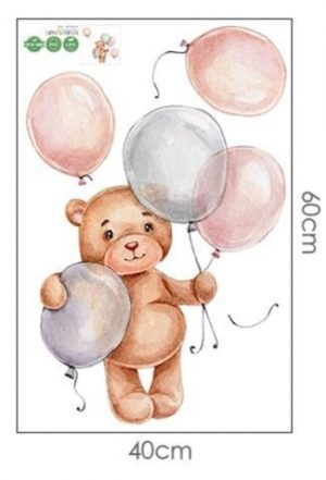 Stickers Ourson Ballon