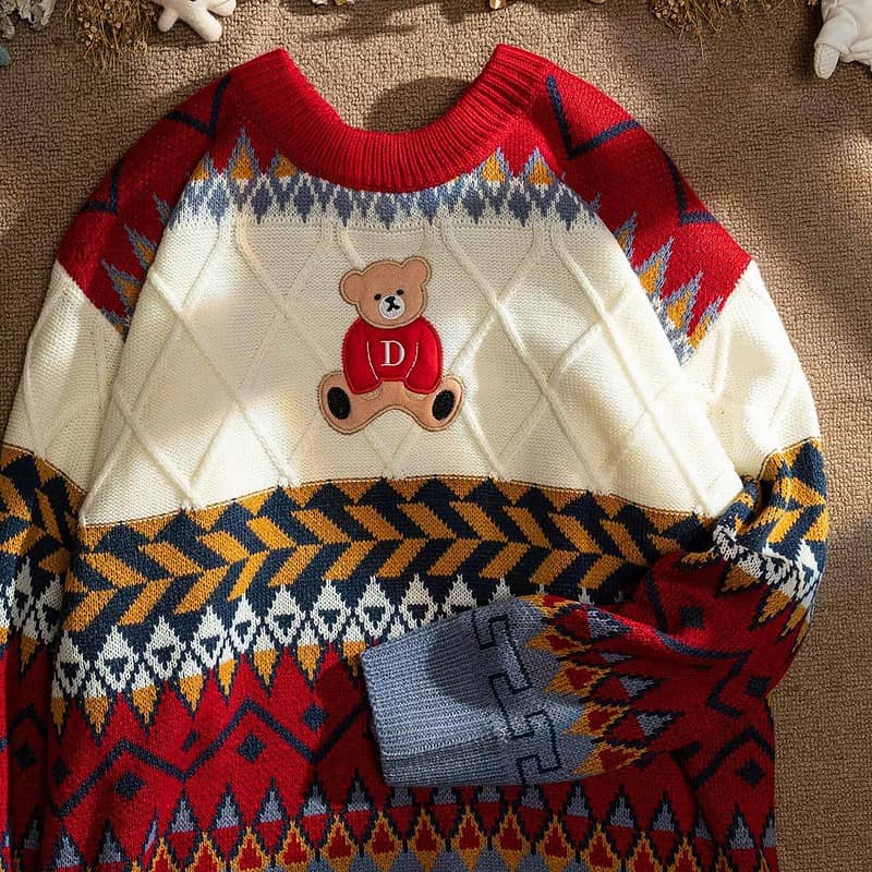 Pull Ours De Noël Femme – Image 2