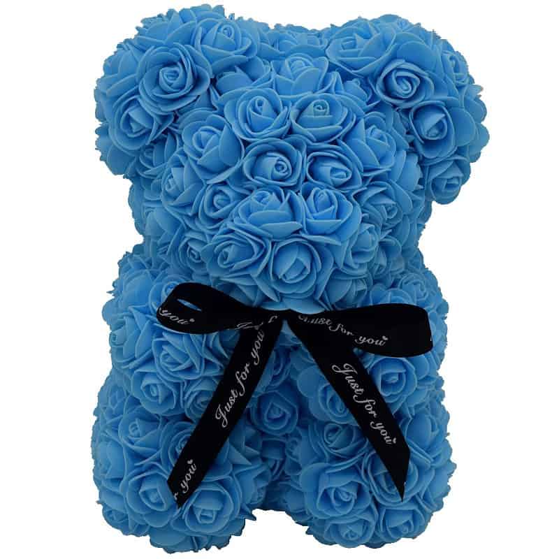 Ours Saint Valentin En Roses Éternel Couleur Orange – Image 13