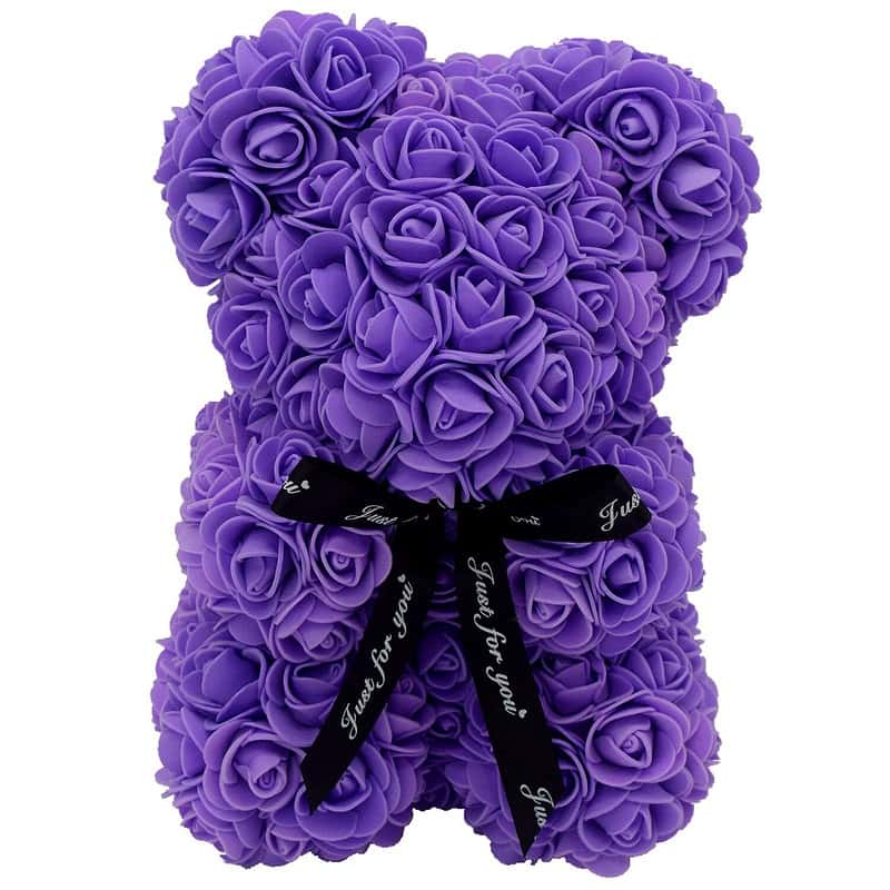 Ours Saint Valentin En Roses Éternel Couleur Orange – Image 21