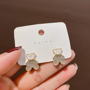 Boucle D'Oreille Ourson Star