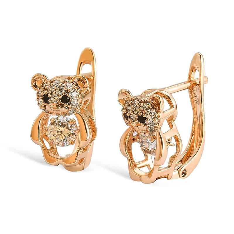 Boucle D'Oreille Ourson Magique – Image 2