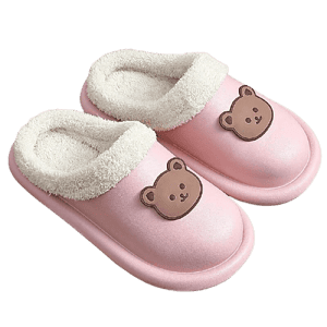 Chaussons Ourson Blanc