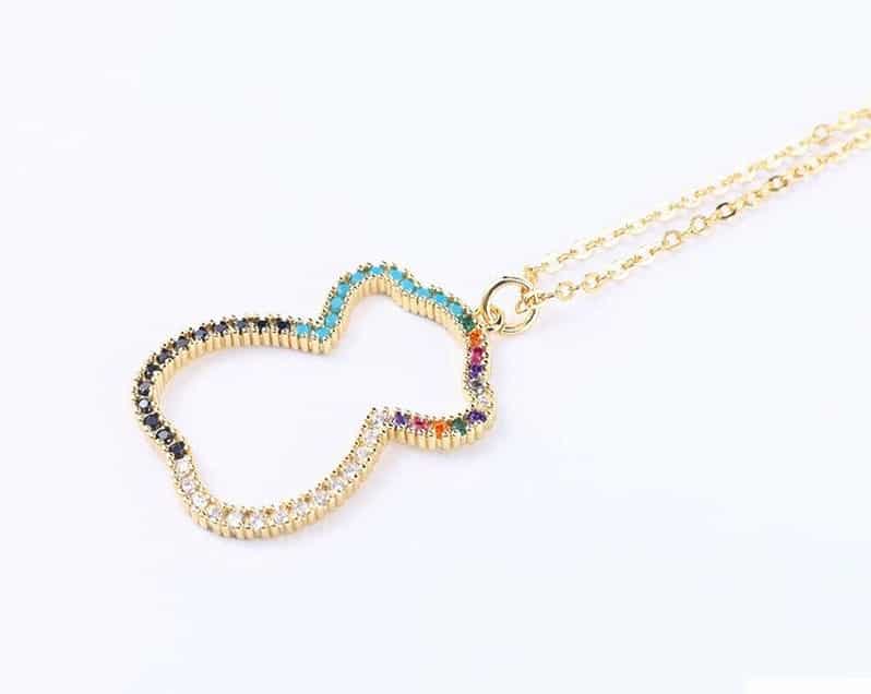pendentif ourson or
