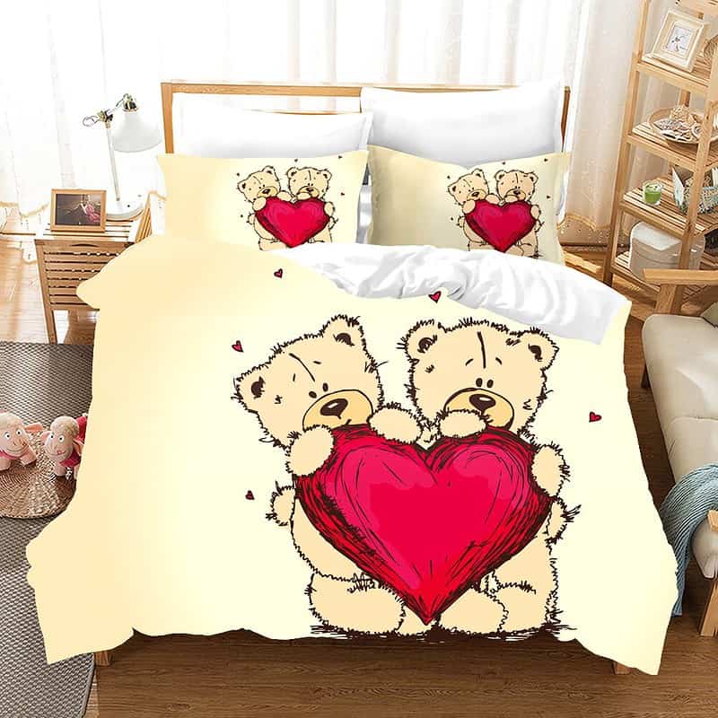 Housse De Couette Ours Amour - Modèle Au Choix – Image 5
