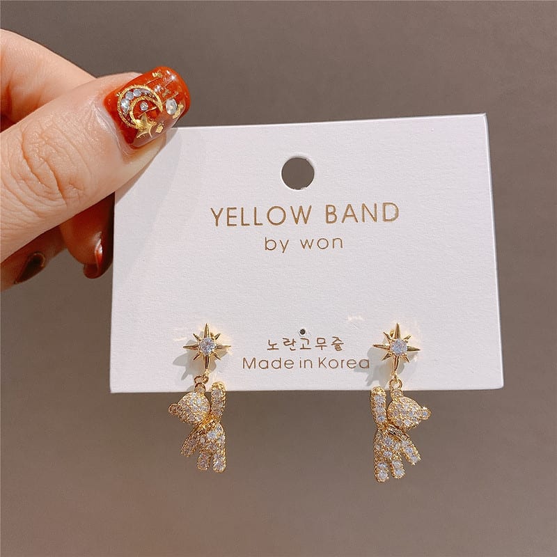 Boucle D'Oreille Ourson Star – Image 10