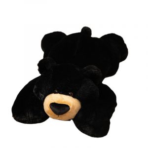 ours en peluche allongé