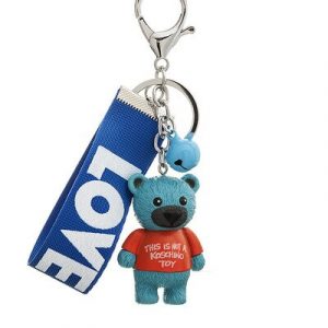 Porte Clé Ourson Message