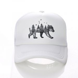 Casquette Ours "Snapback Ours Sauvage" - Couleur Au Choix
