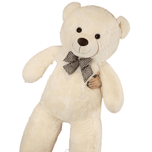 Ours En Peluche Géant 110Cm