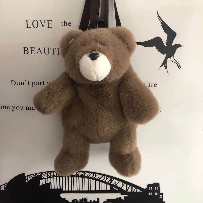 Sac A Dos Ours En Peluche – Image 3