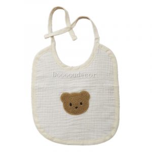 Bavoir Bébé Ficelle Ours
