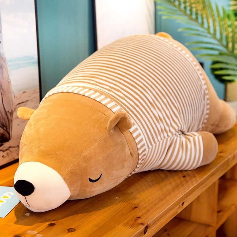 Ours En Peluche Blanc – Image 6