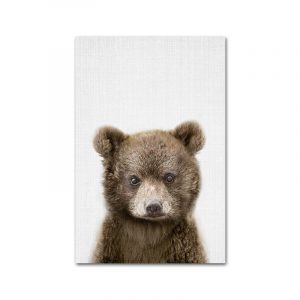 Tableau avec ours en peluche