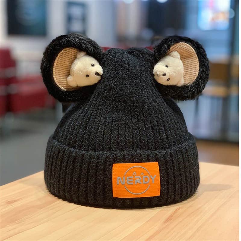Bonnet Ourson Oreille Trop Mignon – Image 6