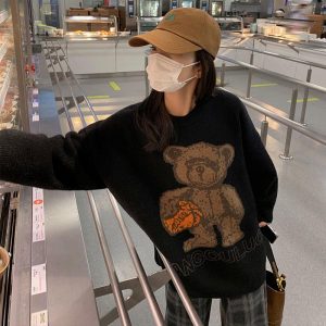 Pull Ourson Automne