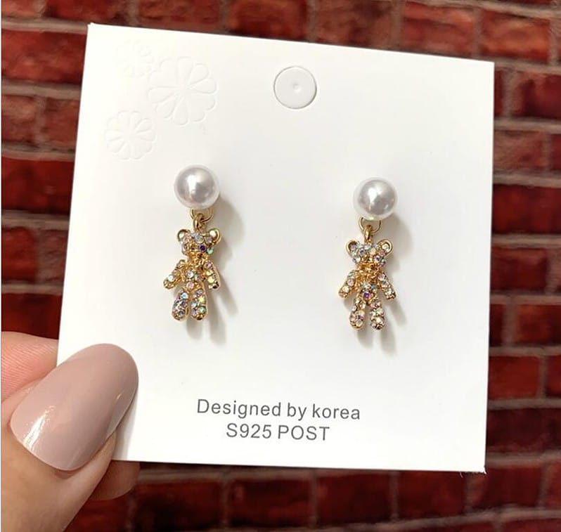 Boucle D'Oreille Ourson Star – Image 5