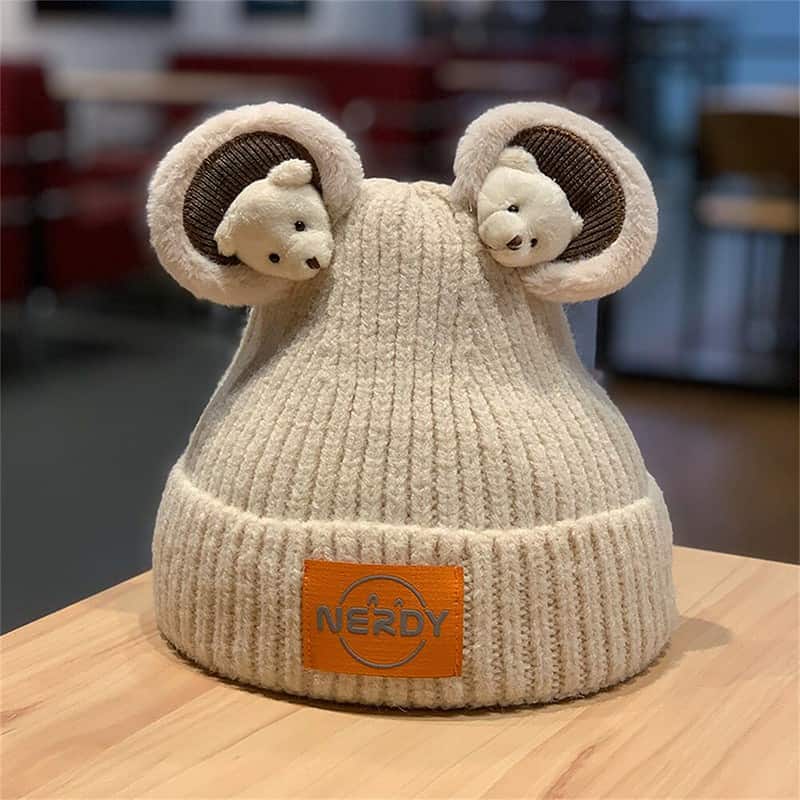 Bonnet Ourson Oreille Trop Mignon – Image 2