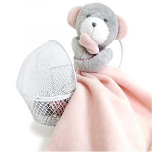 doudou ours rose