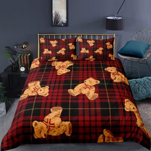 Housse De Couette Ours Douceur - Modèle Au Choix