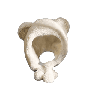 Bonnet Ours Blanc